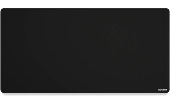 Glorious XXL Extended Cloth Mousepad, Stitched Edges Gaming Mouse Mat/Pad (45x90cm) - Black